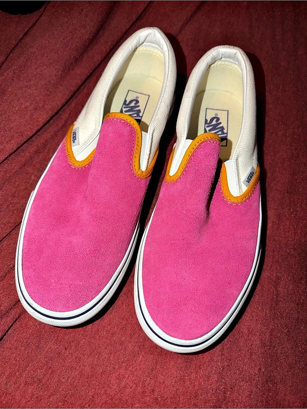 Vans Classic Slip-On Pink Slip-On Sneakers